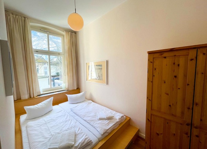 Schlafzimmer II mit Doppelbett