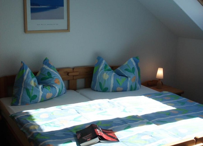 Schlafzimmer I mit Doppelbett