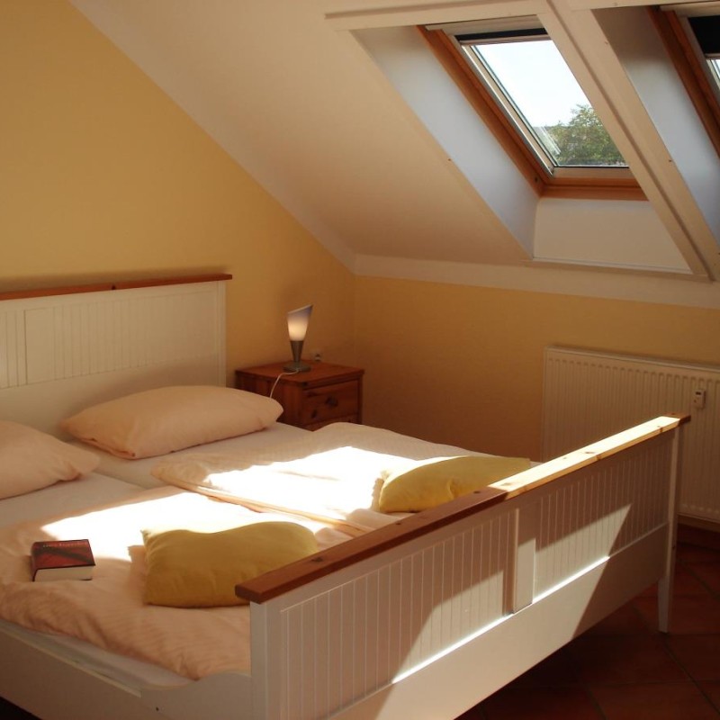 Schlafzimmer I mit Doppelbett