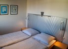 Doppelbett im Schlafzimmer