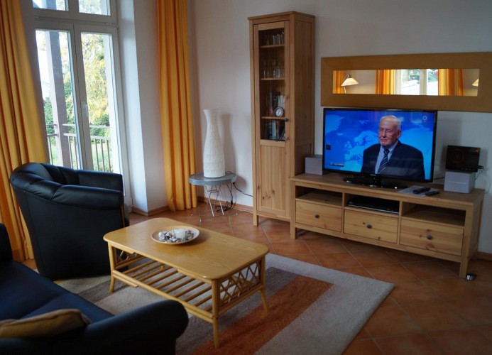 Wohnbereich mit TV