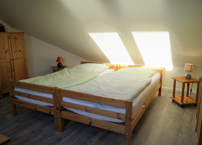 Schlafzimmer II mit Doppelbett