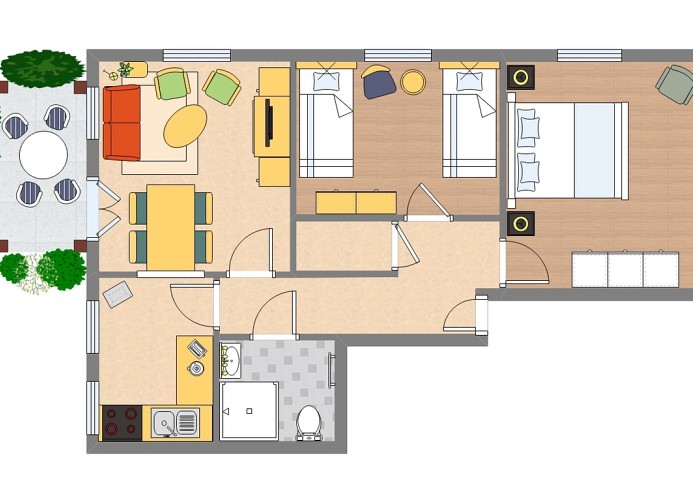 Grunsdriss Villa Bismark Wohnung 1