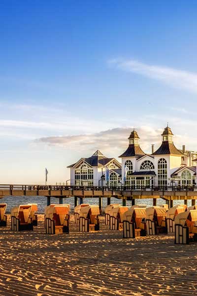 Am Strand auf Rügen